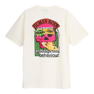 Vans Checkerboard Behaviour S/S T-Shirt - Egret
