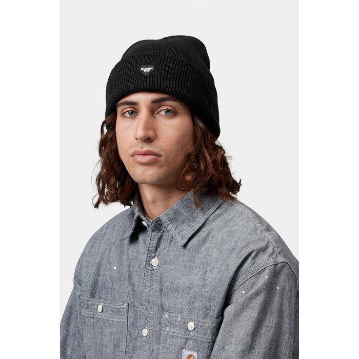 Carhartt WIP Small Heart Beanie - Black