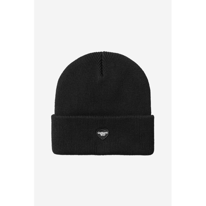 Carhartt WIP Small Heart Beanie - Black