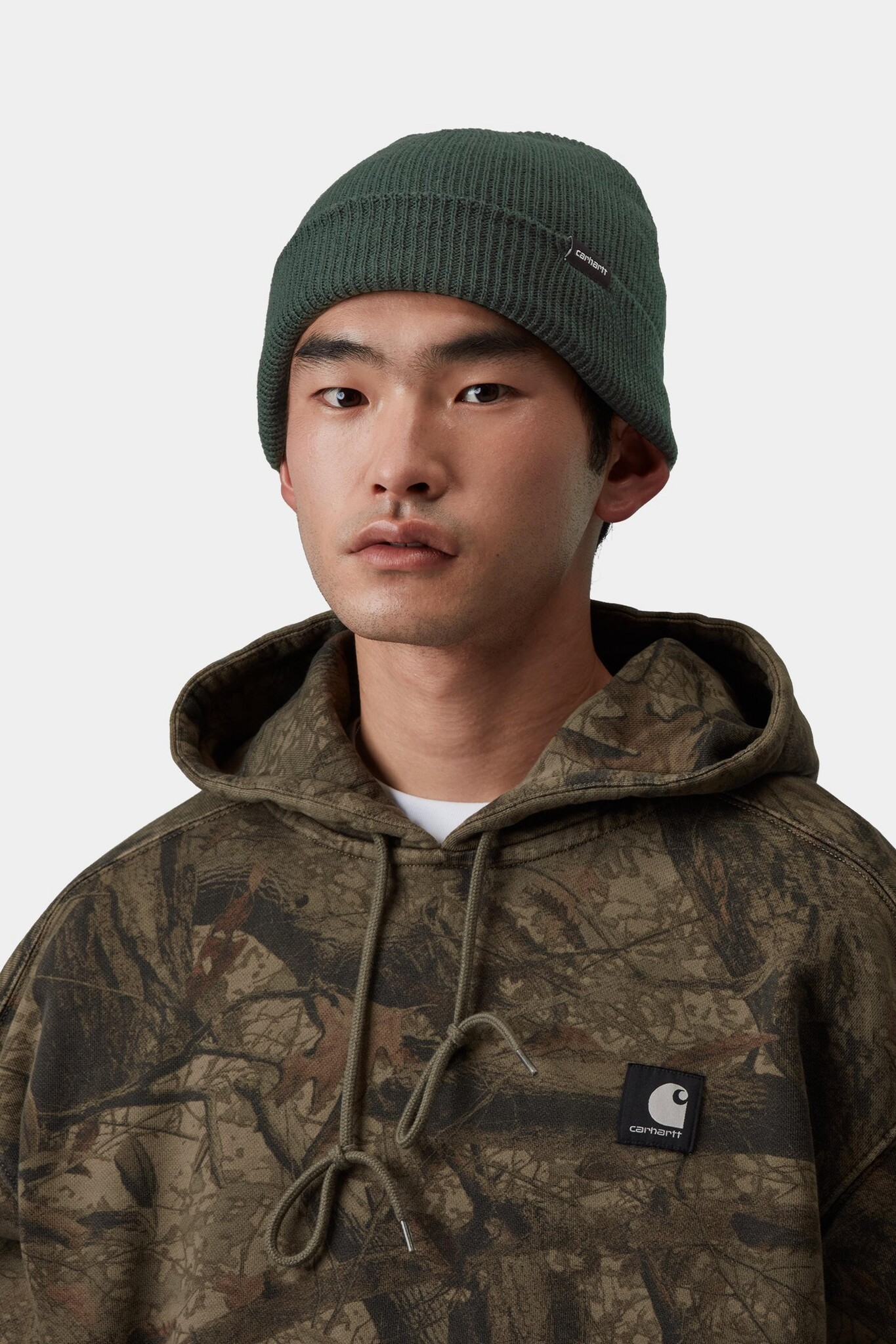 Carhartt WIP Gordan Beanie LK - Dark scarab
