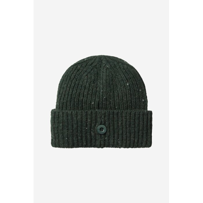 Carhartt WIP Anglistic Beanie - Speckled Dark Scarab