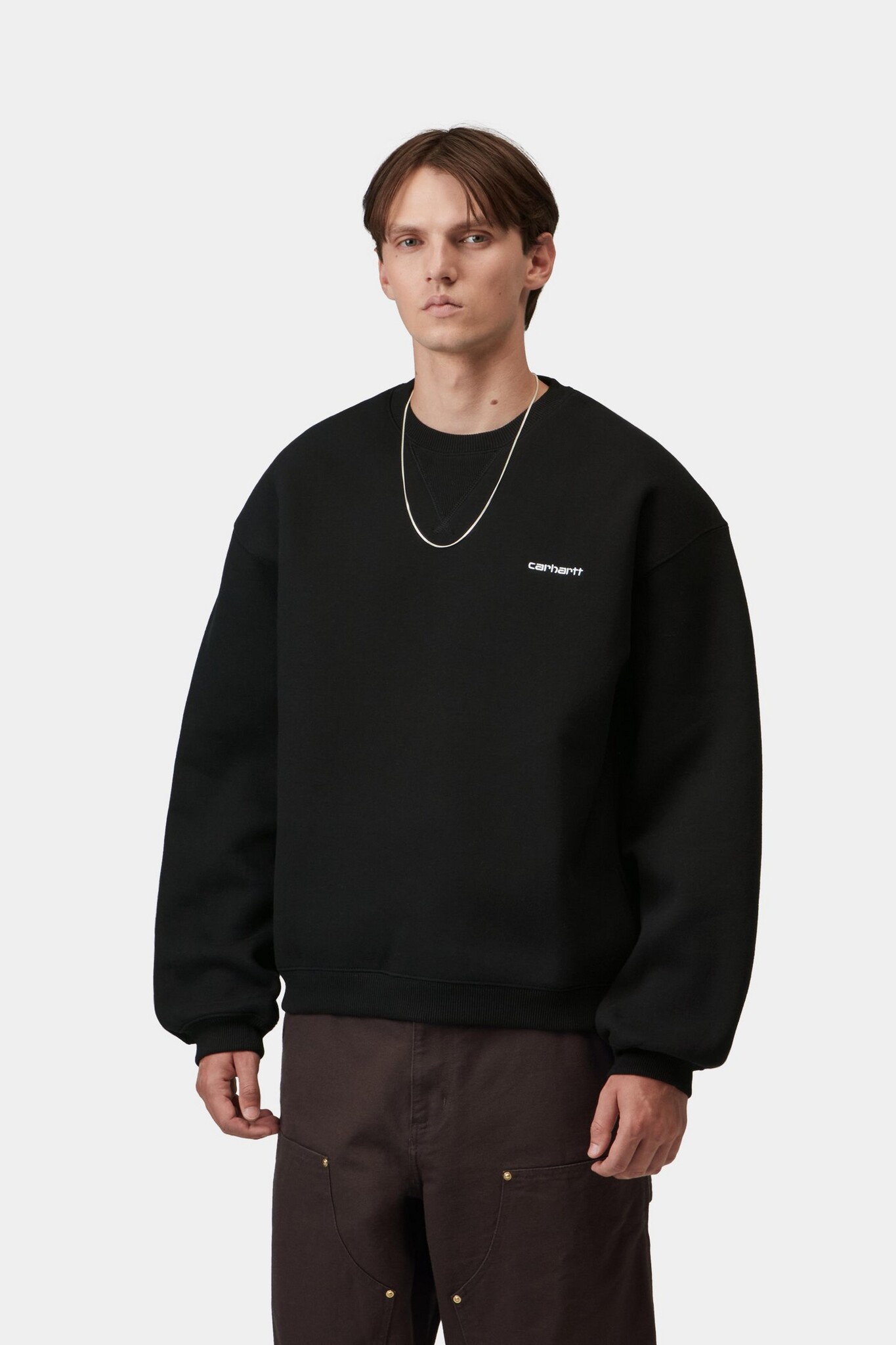 Carhartt WIP Ebbert Sweat - Black/White