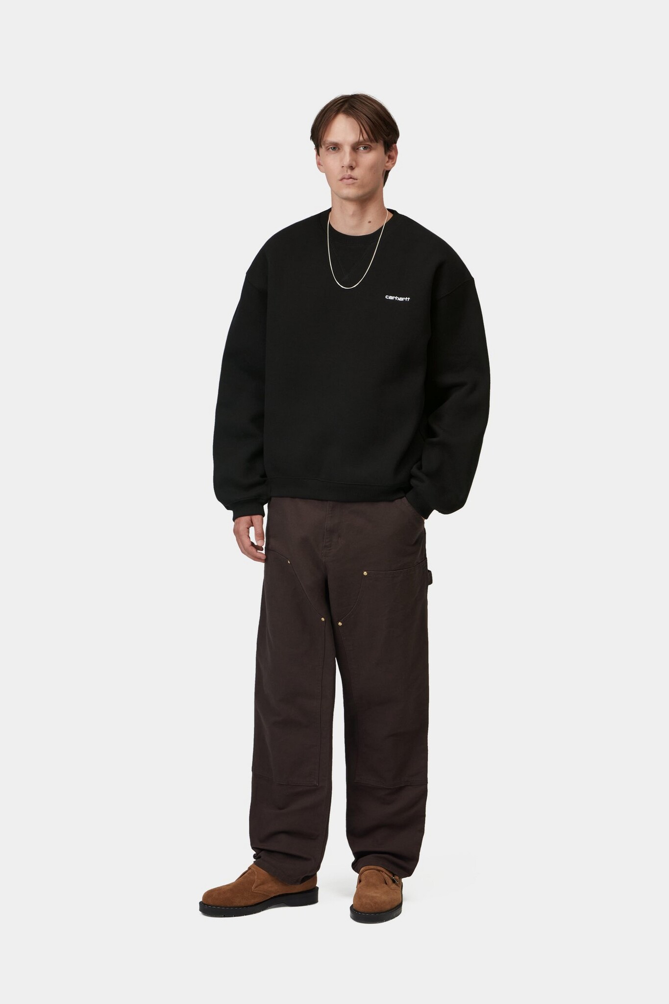 Carhartt WIP Ebbert Sweat - Black/White