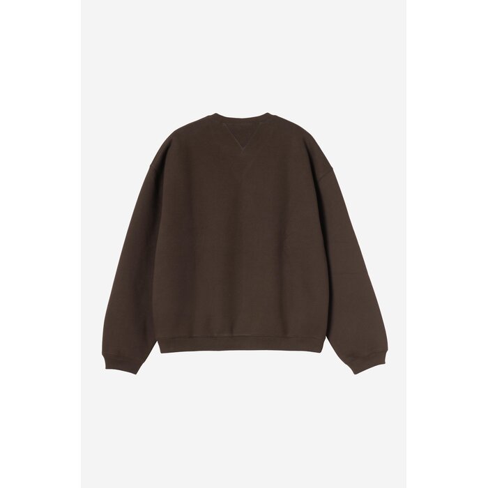 Carhartt WIP Ebbert Sweat - Tobacco/White