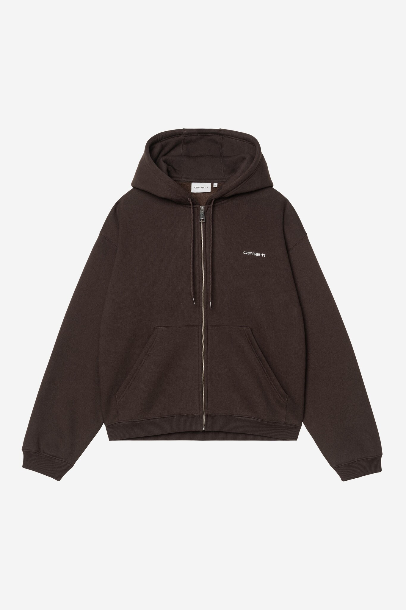 Carhartt WIP Hooded Ebbert Jacket - Tobacco/White