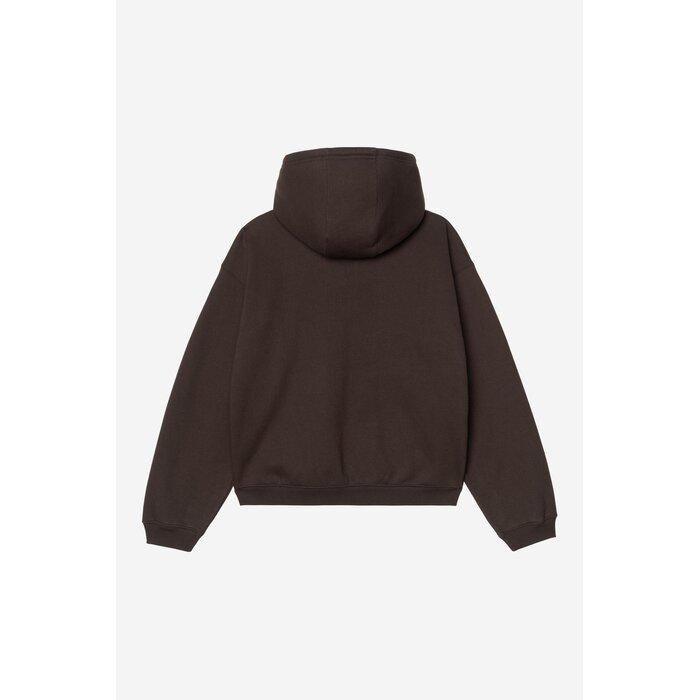Carhartt WIP Hooded Ebbert Jacket - Tobacco/White
