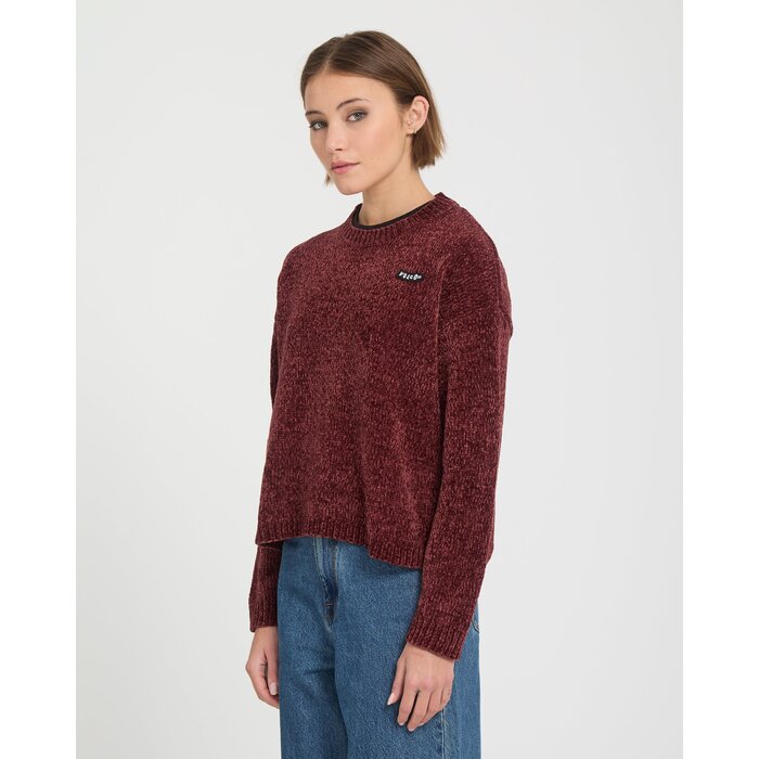 Volcom Bubble Tease Sweater - Brick