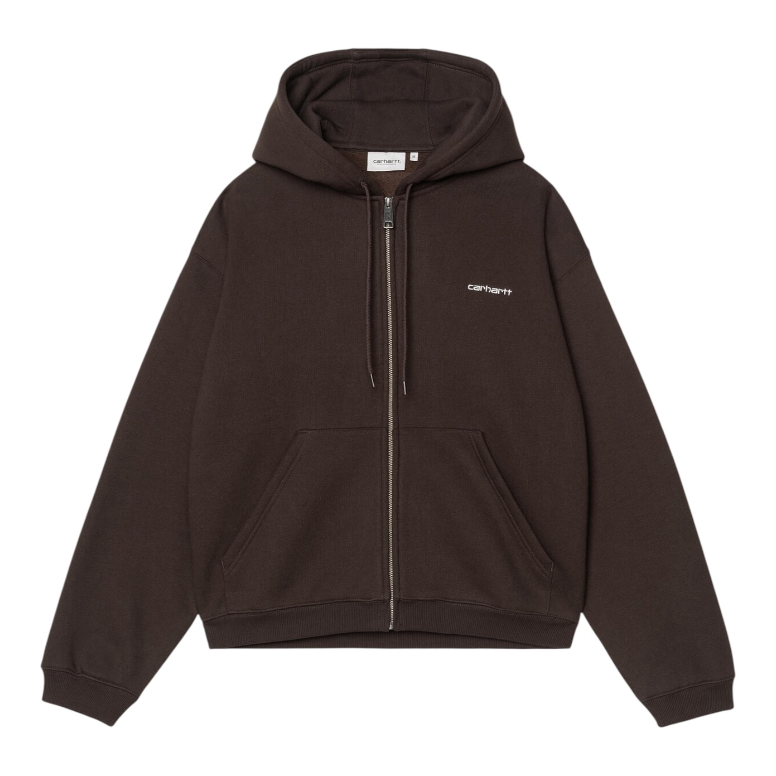 Carhartt WIP Hooded Ebbert Jacket - Tobacco/White
