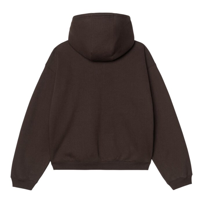 Carhartt WIP Hooded Ebbert Jacket - Tobacco/White
