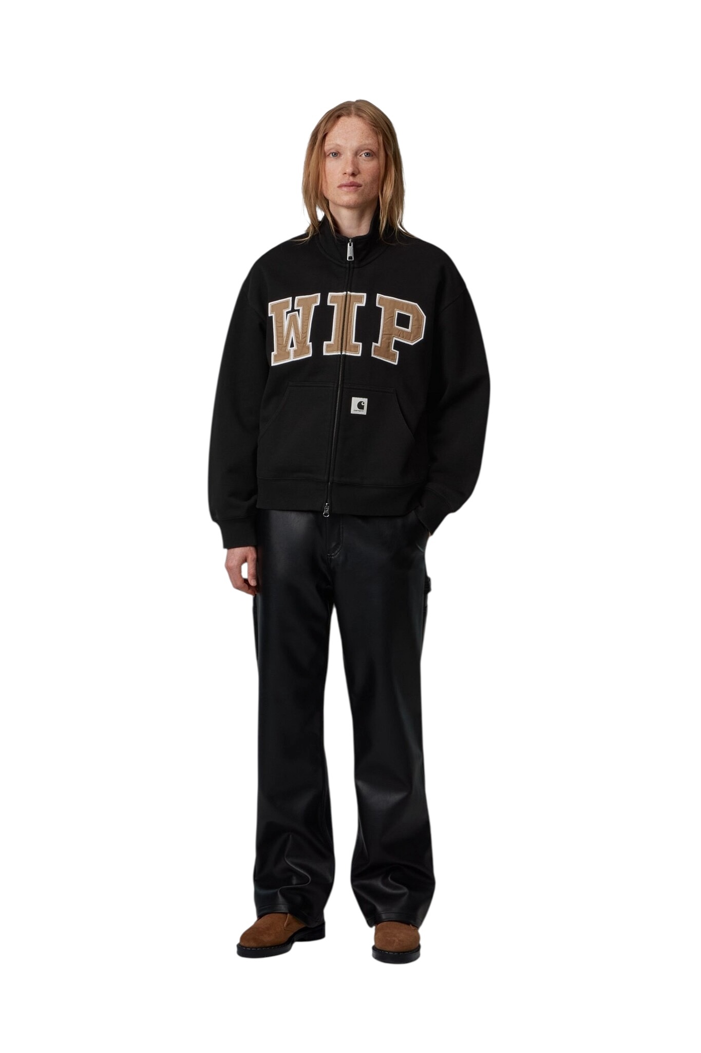 Carhartt WIP W' WIP Jacket - Black Stone Washed