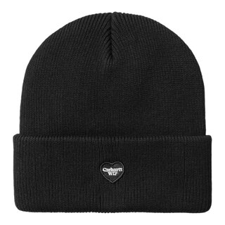 Carhartt WIP Small Heart Beanie - Black