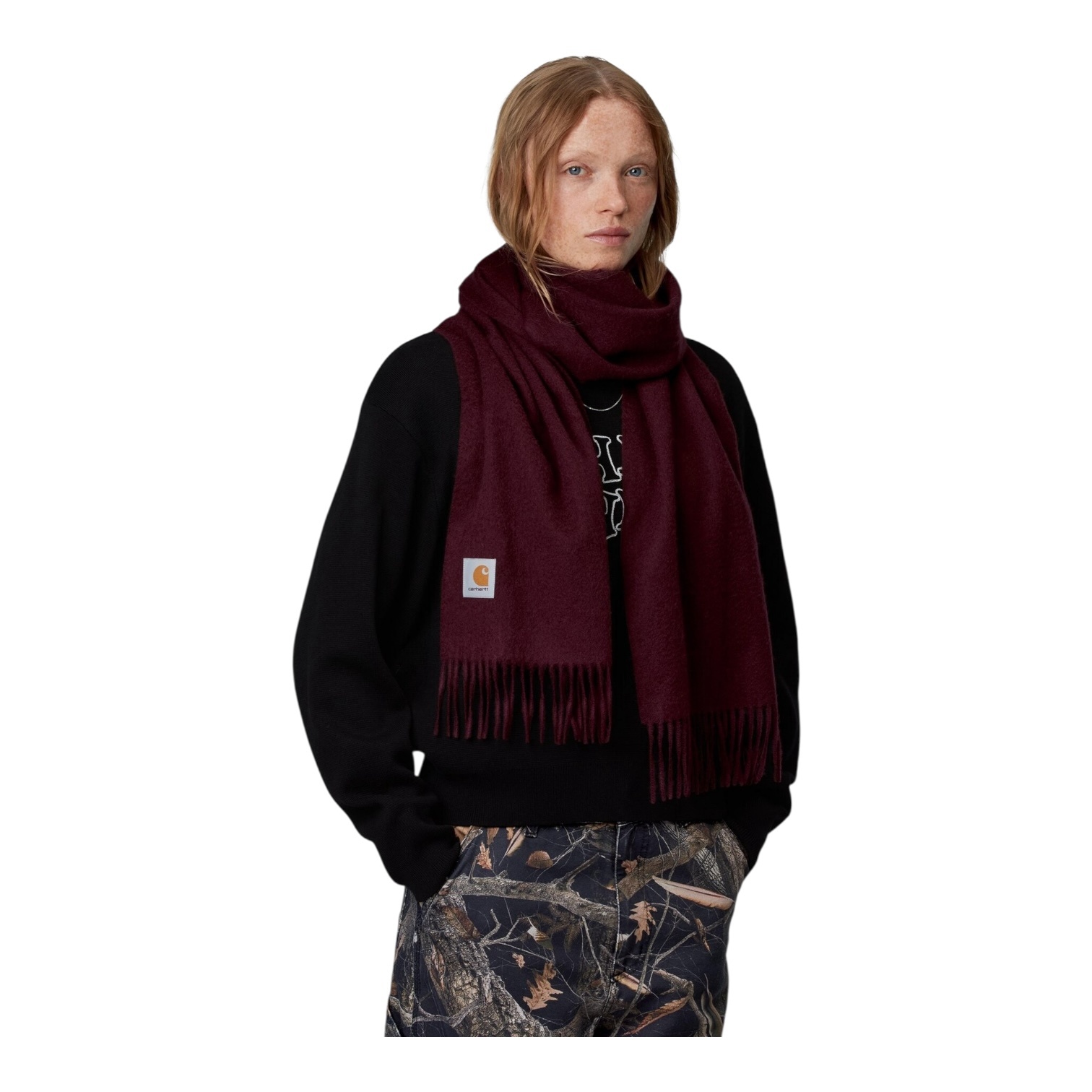 Carhartt WIP Clan Scarf - Amarone