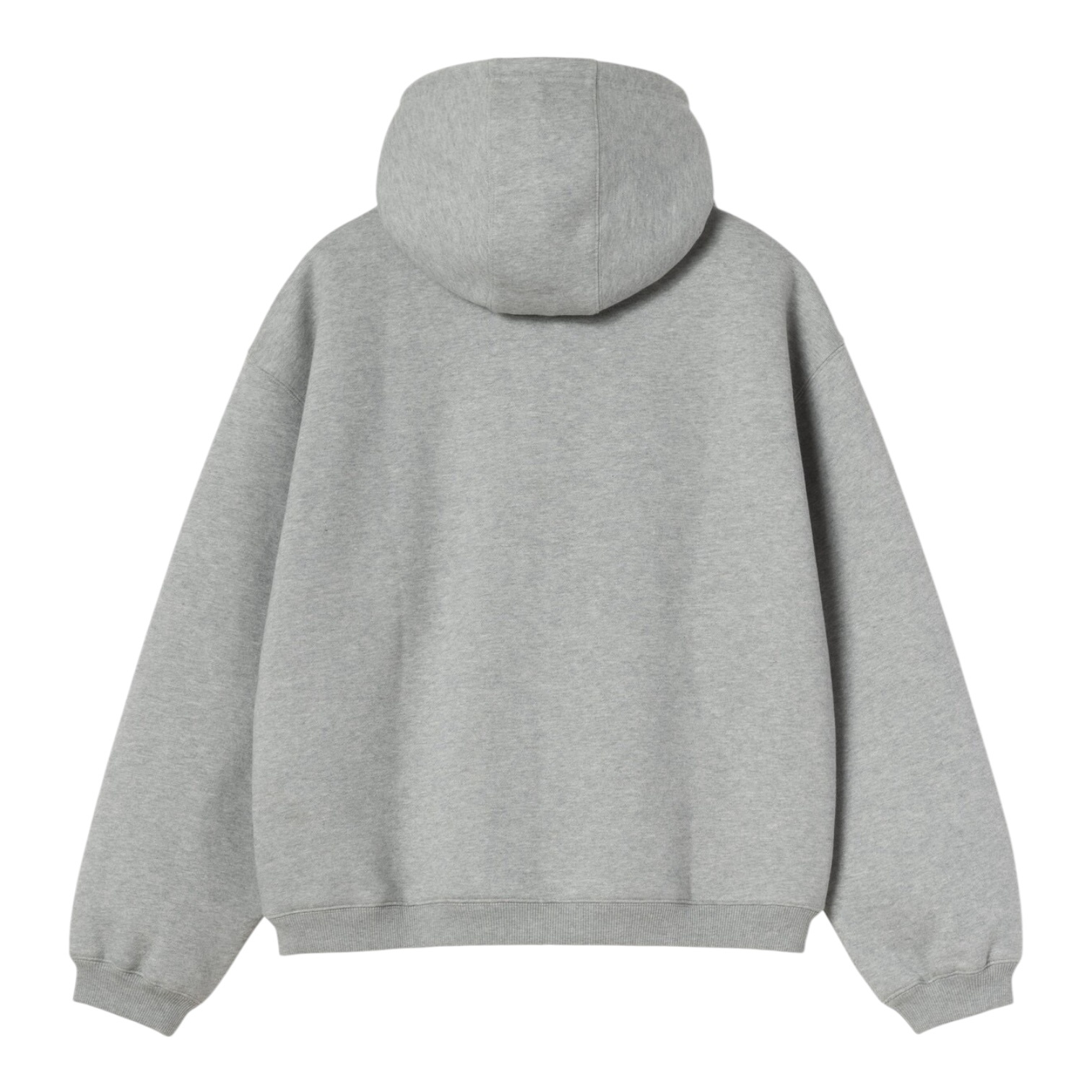 Carhartt WIP Hooded Ebbert Jacket - Grey Heather/White
