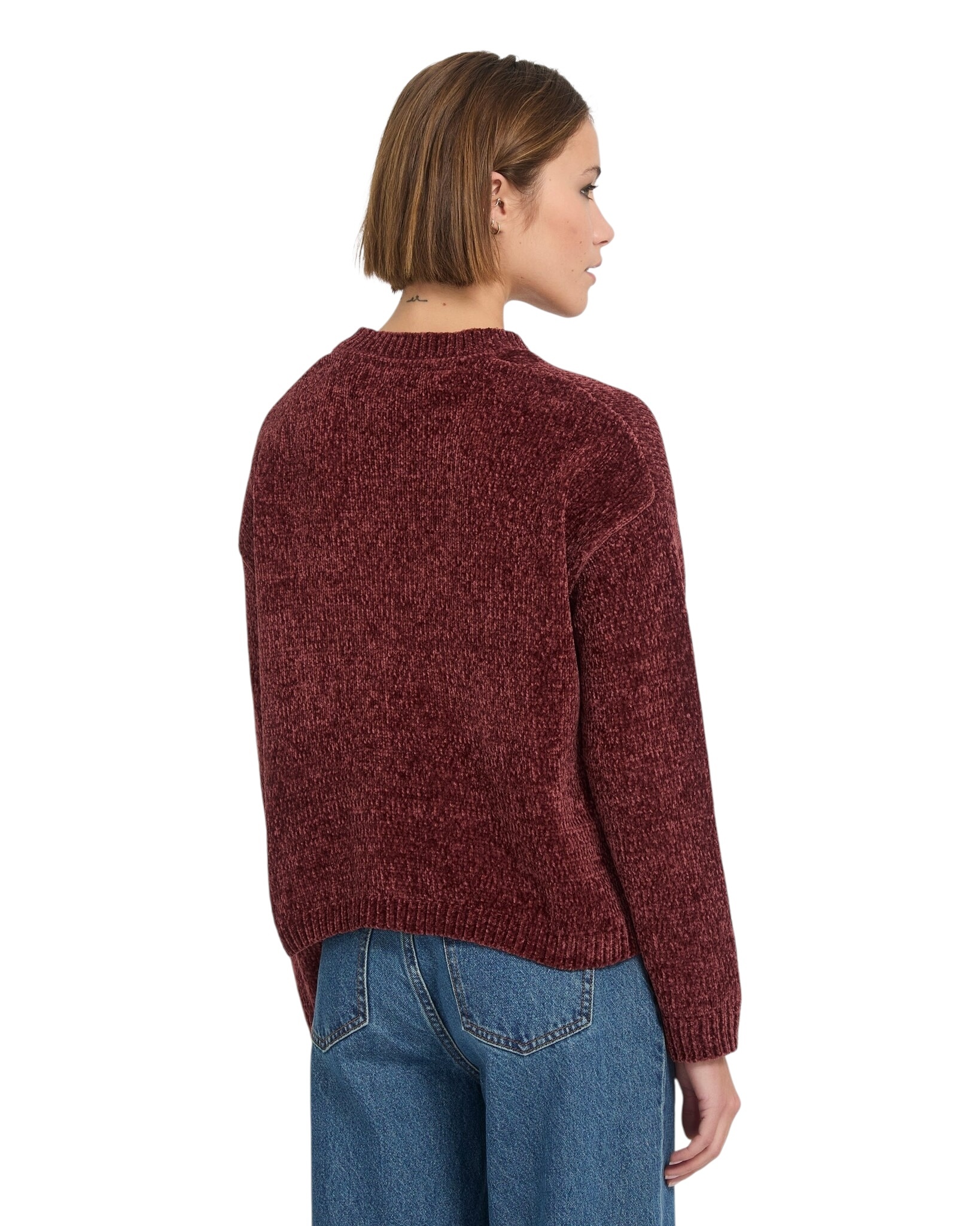 Volcom Bubble Tease Sweater - Brick