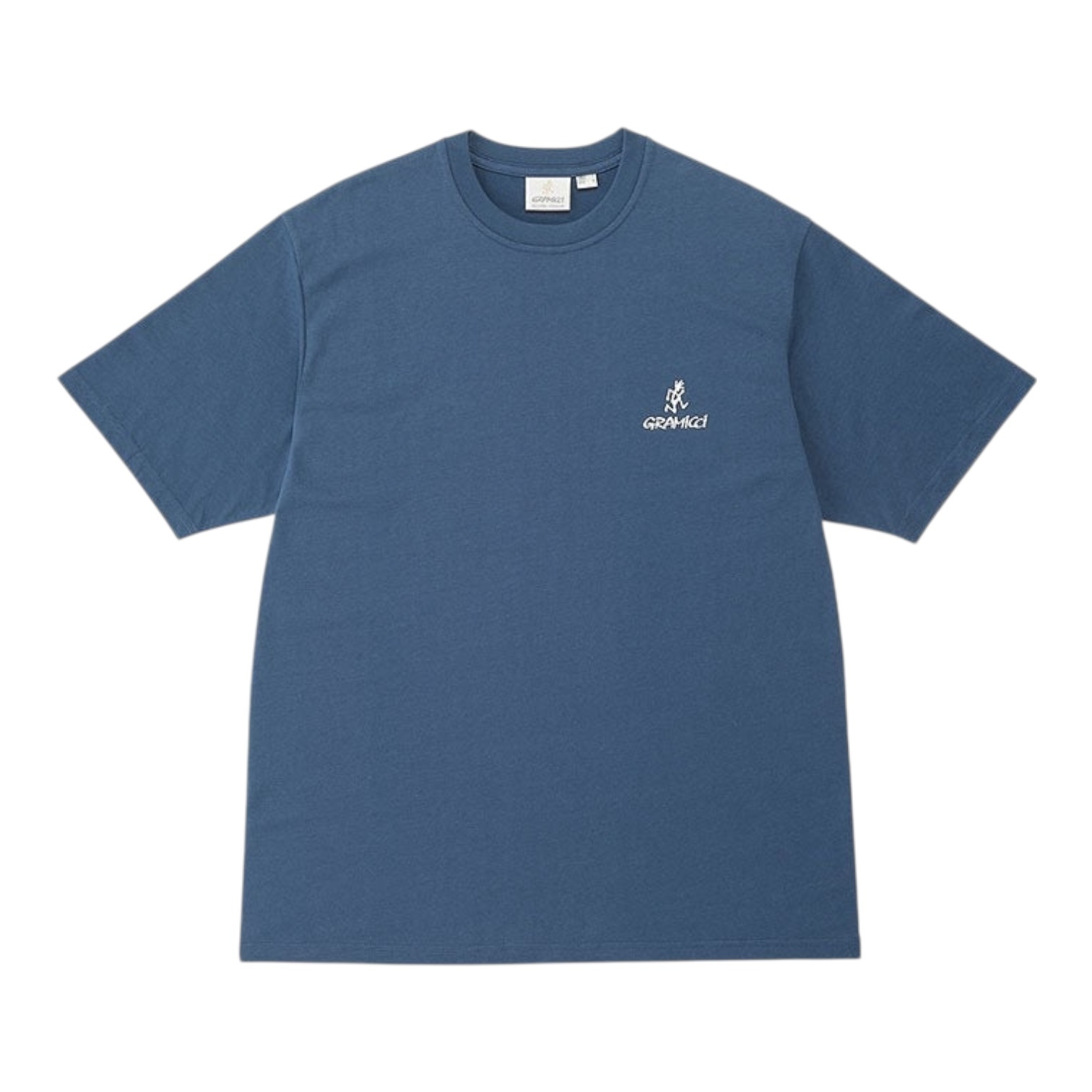 Gramicci One Point Logo Tee - Dusky Blue