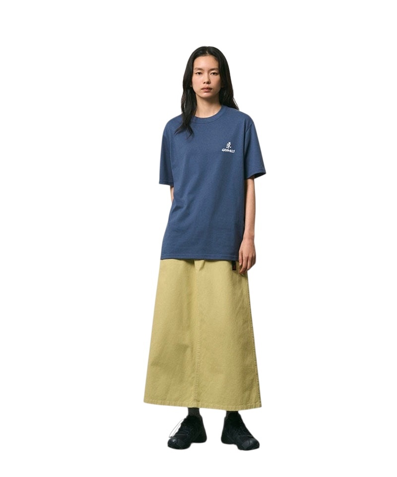 Gramicci One Point Logo Tee - Dusky Blue