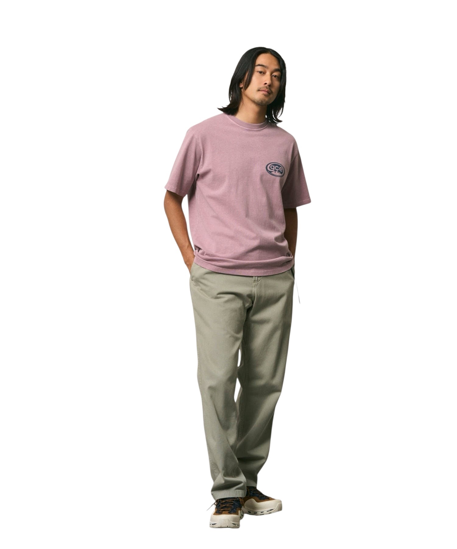 Gramicci GCE Pigment Dyed Tee - Lilac Pigment