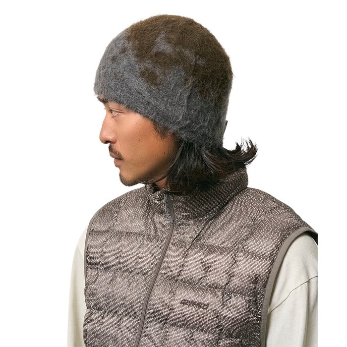 Gramicci Mohair Splatter Beanie - Slate Splatter