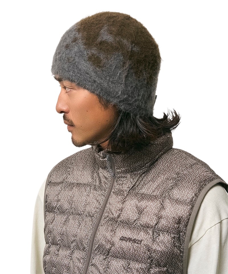 Gramicci Mohair Splatter Beanie - Slate Splatter