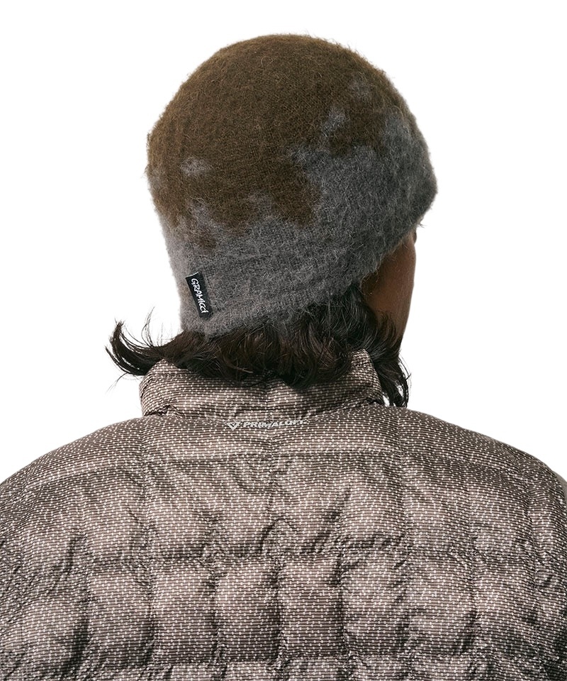 Gramicci Mohair Splatter Beanie - Slate Splatter