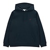 One Point Hooded Sweatshirt - Vintage Black