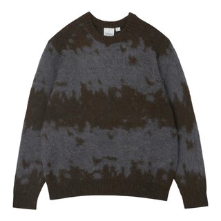 Gramicci Mohair Splatter Sweater - Slate Splatter