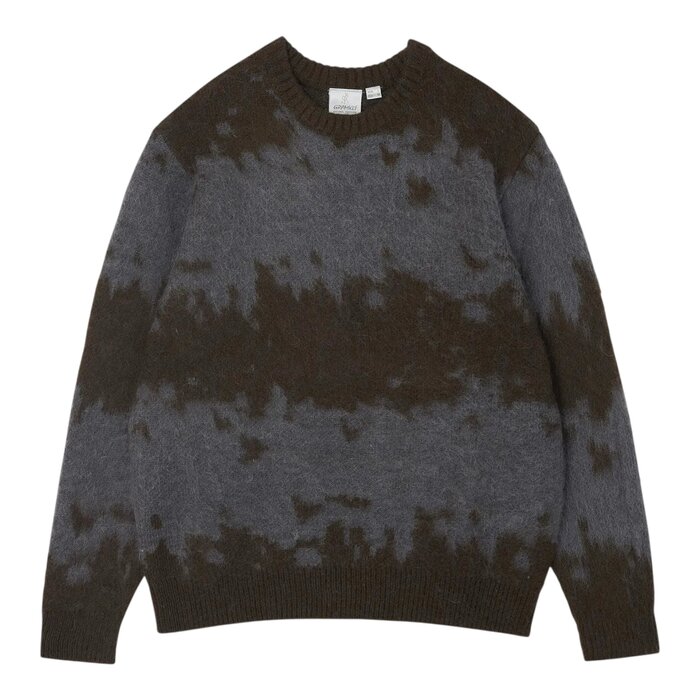 Gramicci Mohair Splatter Sweater - Slate Splatter