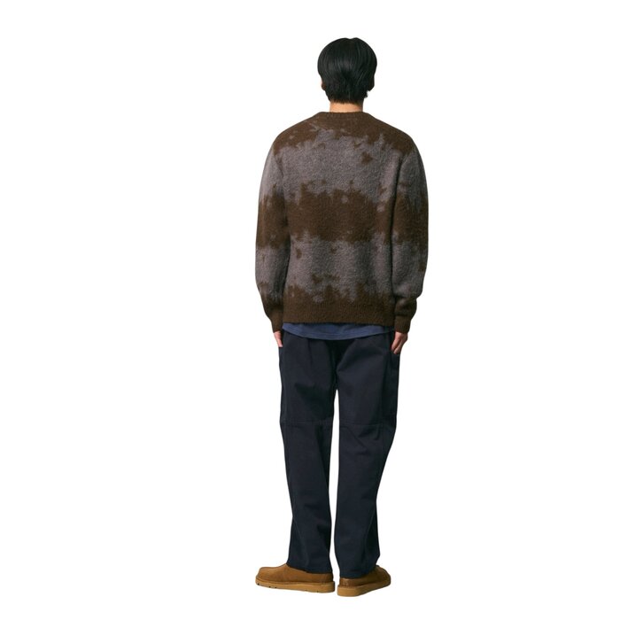 Gramicci Mohair Splatter Sweater - Slate Splatter