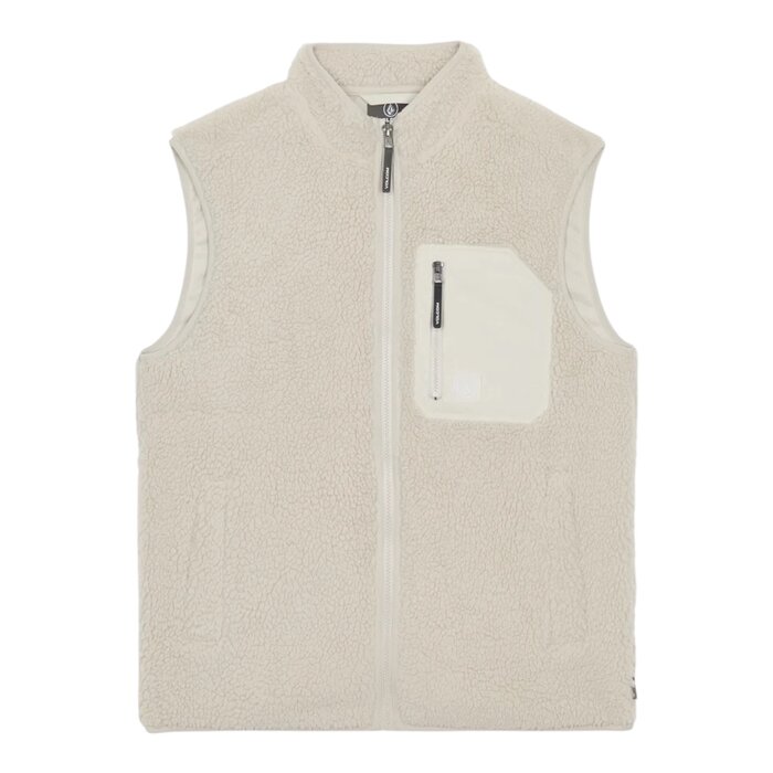 Volcom Muzzer Fuzzar Vest - Stone