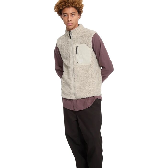 Volcom Muzzer Fuzzar Vest - Stone