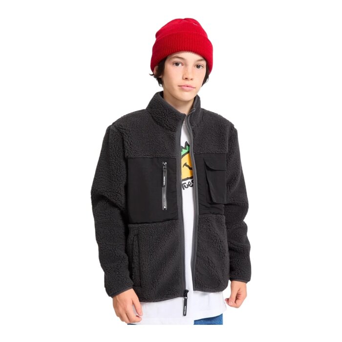 Volcom Kids Storm Stone Zip Fleece - Black