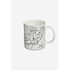 Blinkerfluid Mug - White/Black