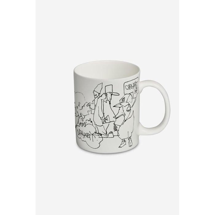 Carhartt WIP Blinkerfluid Mug - White/Black