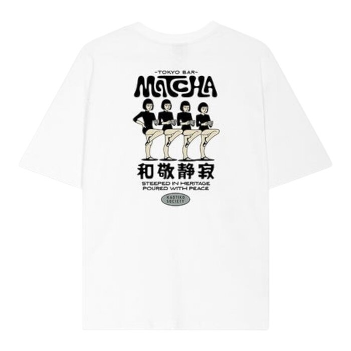 Kaotiko Regular Matcha Tokyo T-shirt - White