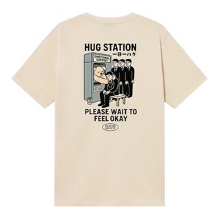 Kaotiko Hug Station Organic Tee - Tobacco