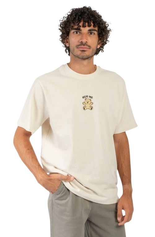 Kaotiko Hug Station Organic Tee - Tobacco