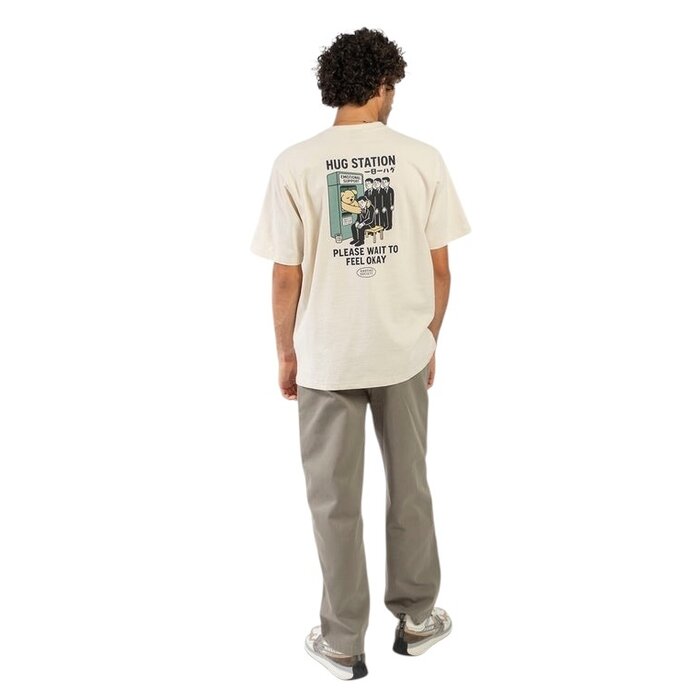 Kaotiko Hug Station Organic Tee - Tobacco