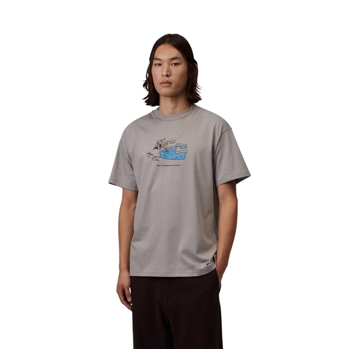 Carhartt WIP S/S Ice Fishing T-Shirt - Shady Grey