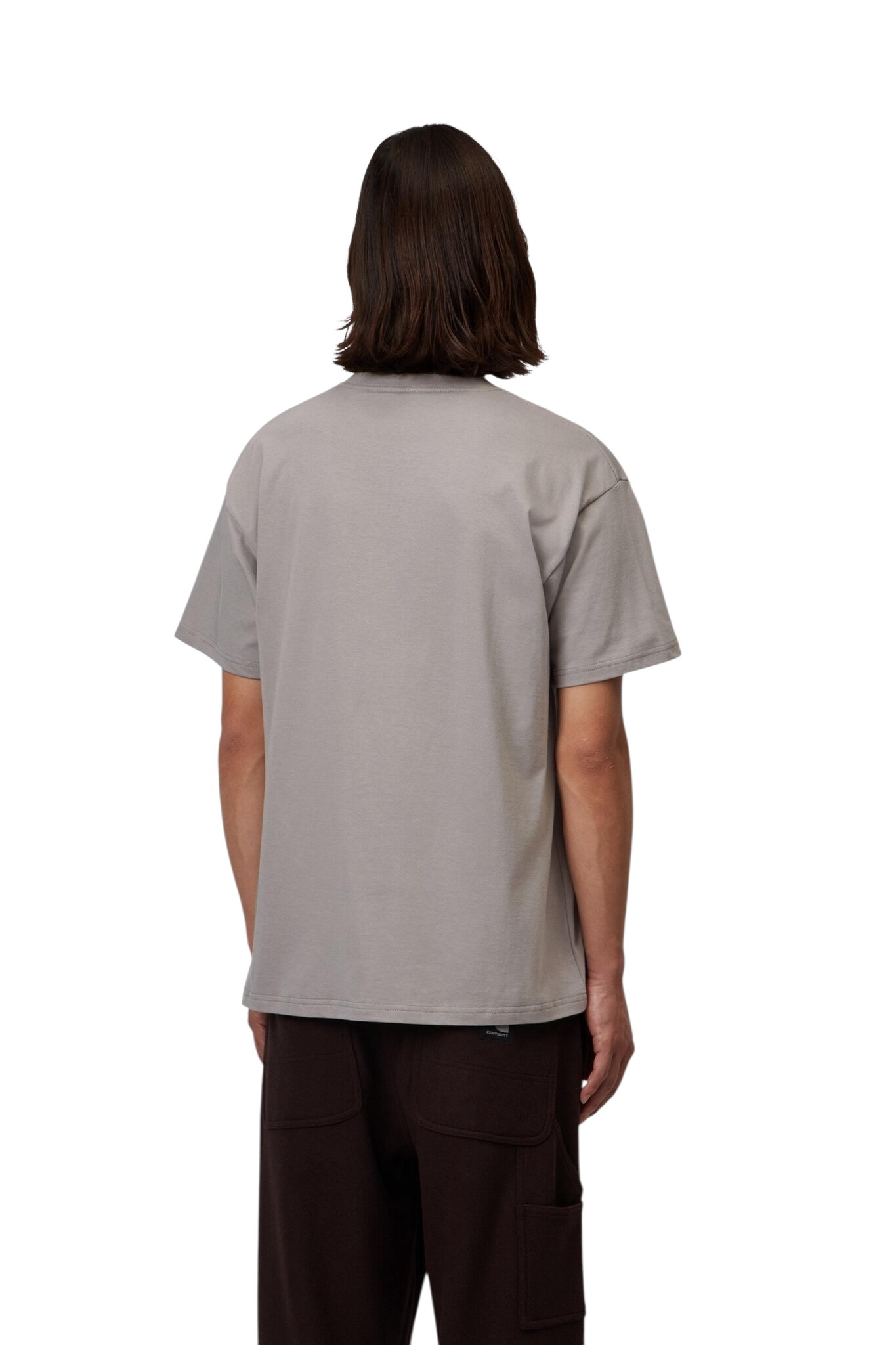 Carhartt WIP S/S Ice Fishing T-Shirt - Shady Grey