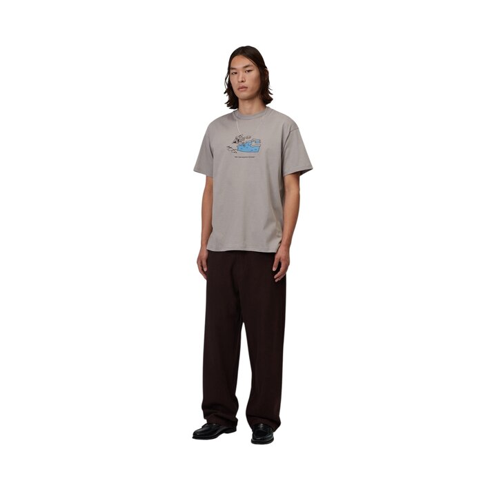 Carhartt WIP S/S Ice Fishing T-Shirt - Shady Grey