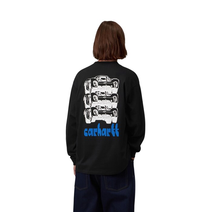 Carhartt WIP L/S Framework T-Shirt - Black