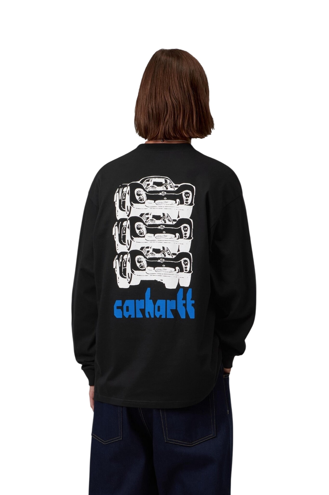 Carhartt WIP L/S Framework T-Shirt - Black