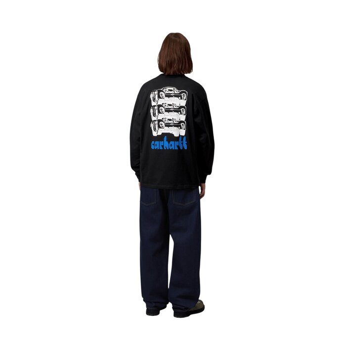 Carhartt WIP L/S Framework T-Shirt - Black