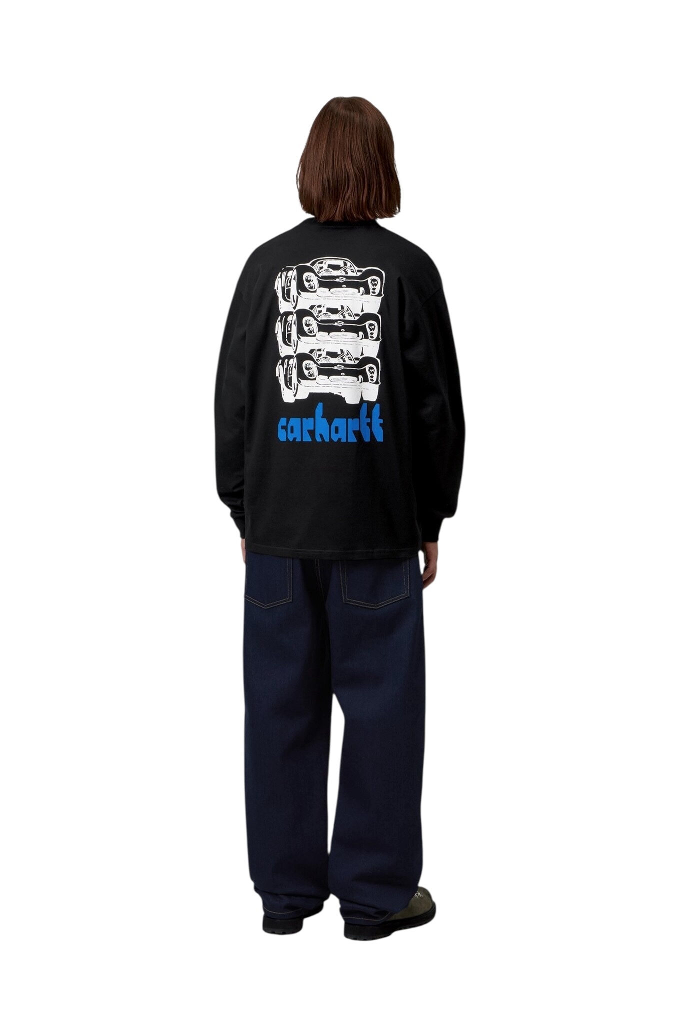 Carhartt WIP L/S Framework T-Shirt - Black