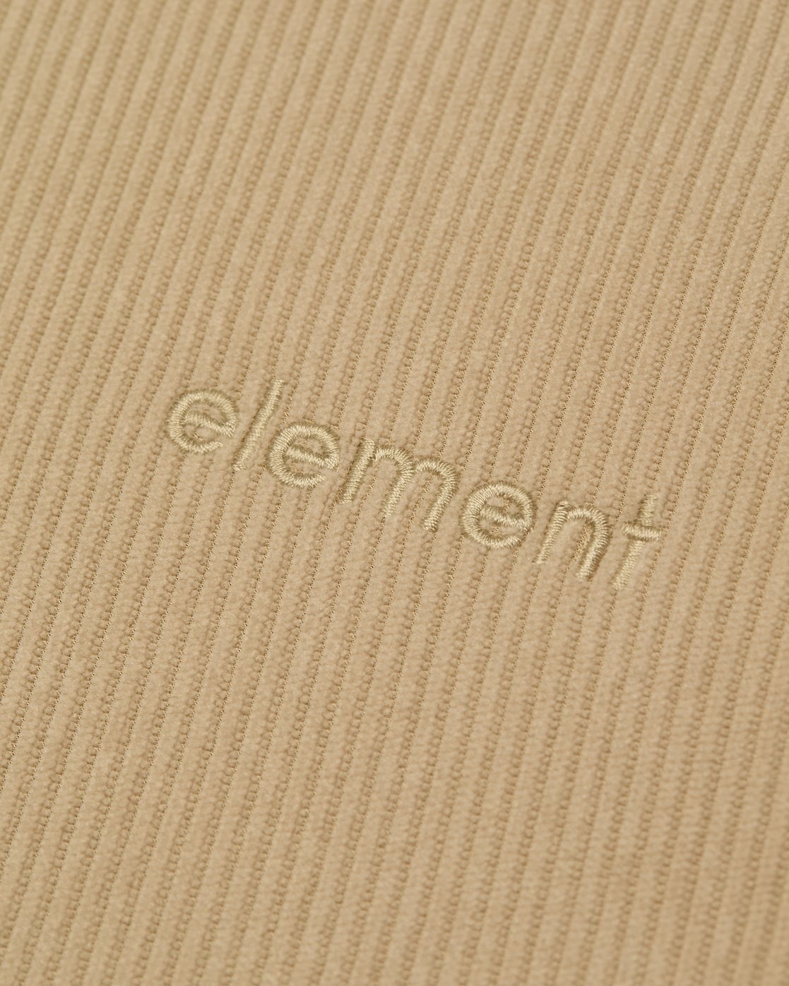 Element Lowcase Corduroy Half Zip - Hummus