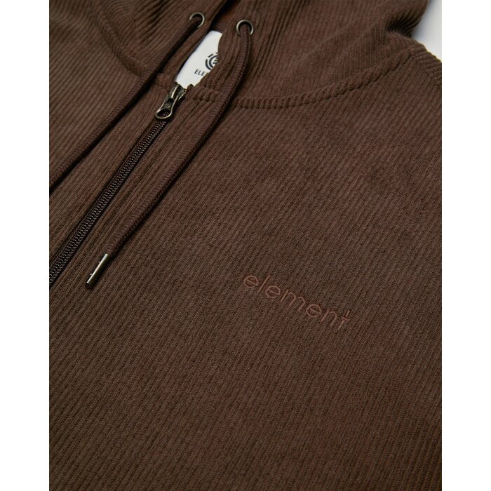 Element Lowcase Corduroy Hoodie Zip - Java