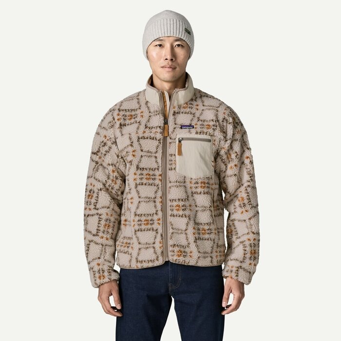 Patagonia M's Classic Retro X Jkt- Snowshoe Hare/Natural