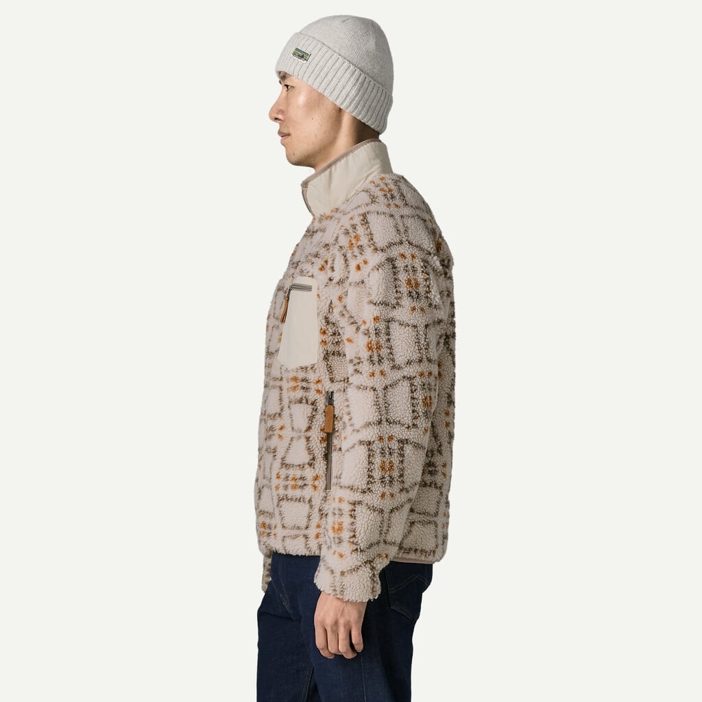 Patagonia M's Classic Retro X Jkt- Snowshoe Hare/Natural
