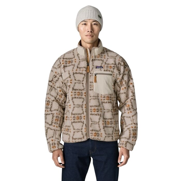 Patagonia M's Classic Retro X Jkt- Snowshoe Hare/Natural