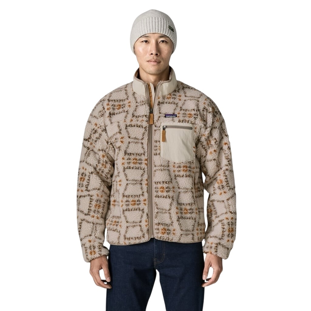 Patagonia M's Classic Retro X Jkt- Snowshoe Hare/Natural